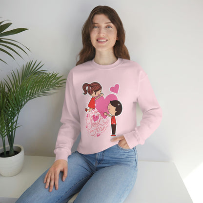 2023 Valentine's Day Sweatshirt: Hearts Beee Mine, Stay Cozy and in Love