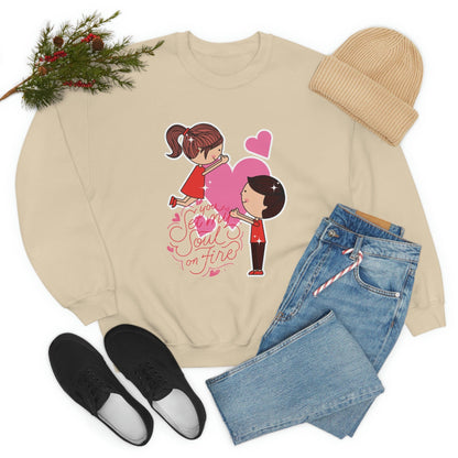 2023 Valentine's Day Sweatshirt: Hearts Beee Mine, Stay Cozy and in Love