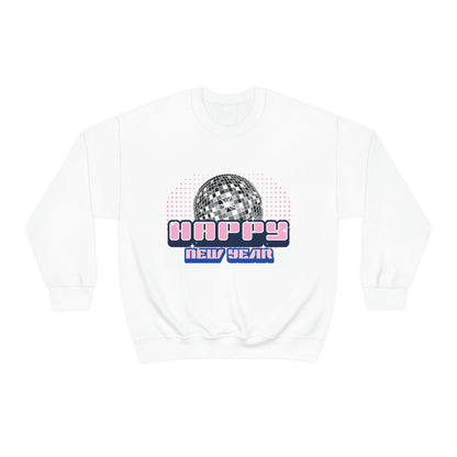2023 Happy New Year Disco Ball Unisex Sweatshirt, Disco Ball Shirts, New Year Gift Shirts, 2023 Sweatshirts