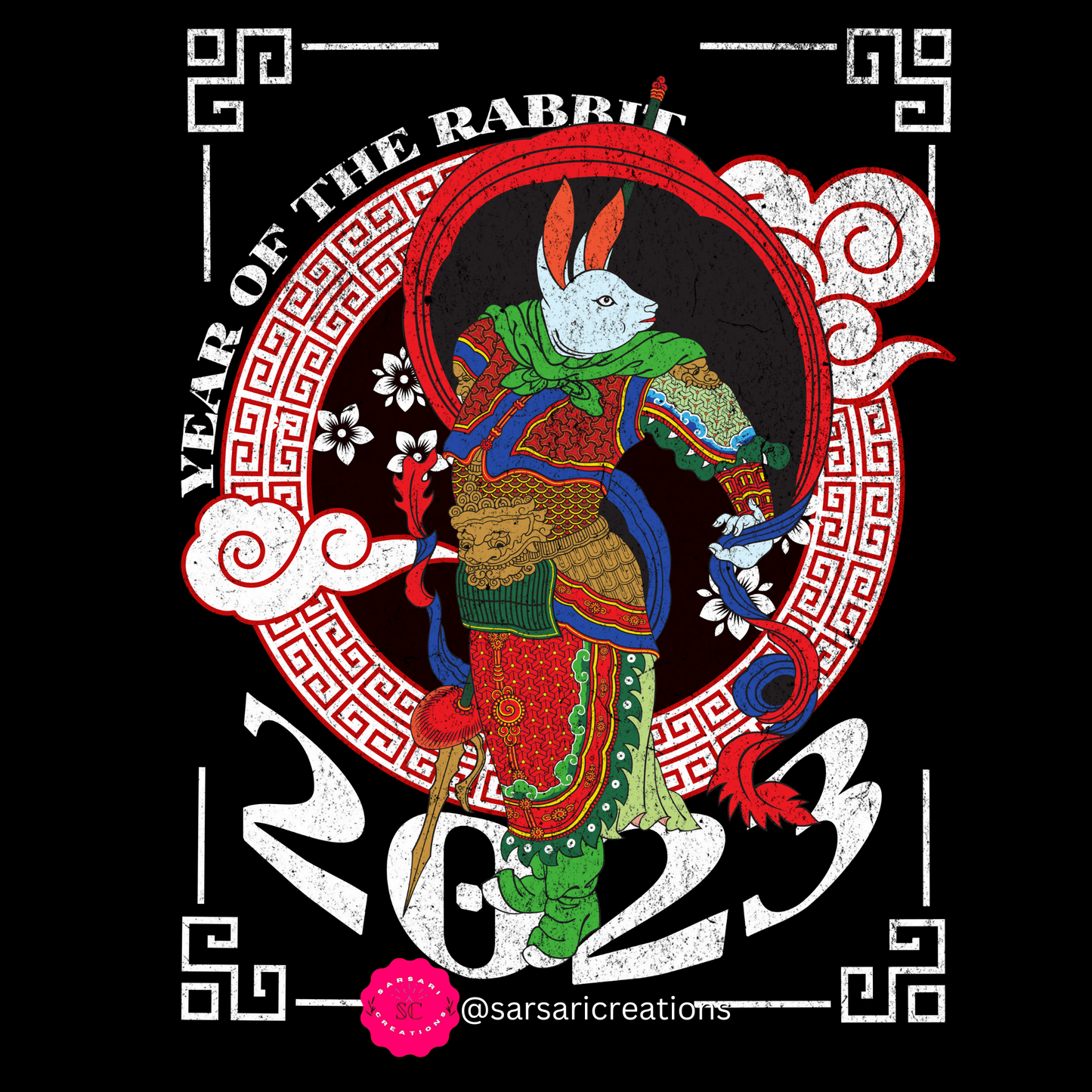 2023 Year of the Rabbit Celebration T-Shirt - SarsariCreations