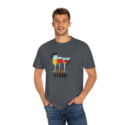 Wine Derful Time T-Shirt For Women Girl