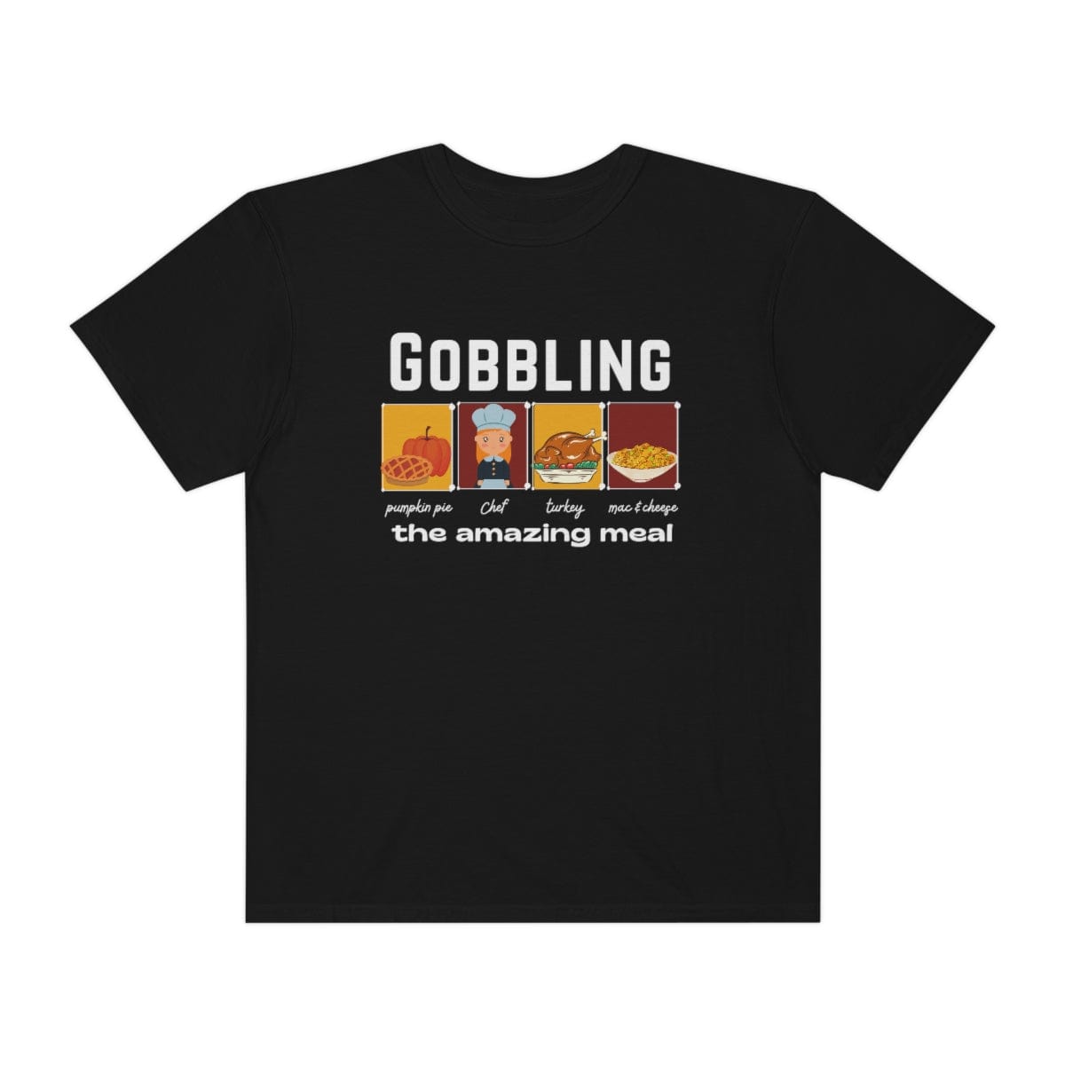Gobbling The Amazing Food T-Shirt For Women Girls