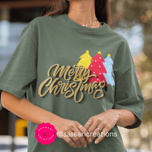 Vintage Christmas Comfort Colors Shirt, 70s Style Christmas Shirt, Winter Women Gift, Retro Holiday Shirt, Christmas T-Shirt