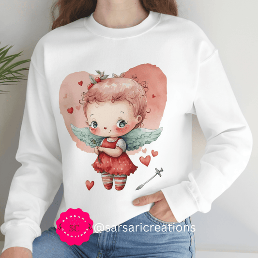 Cupid's Love Lodge Vacant 2023 Unisex Valentine's Day Sweatshirt