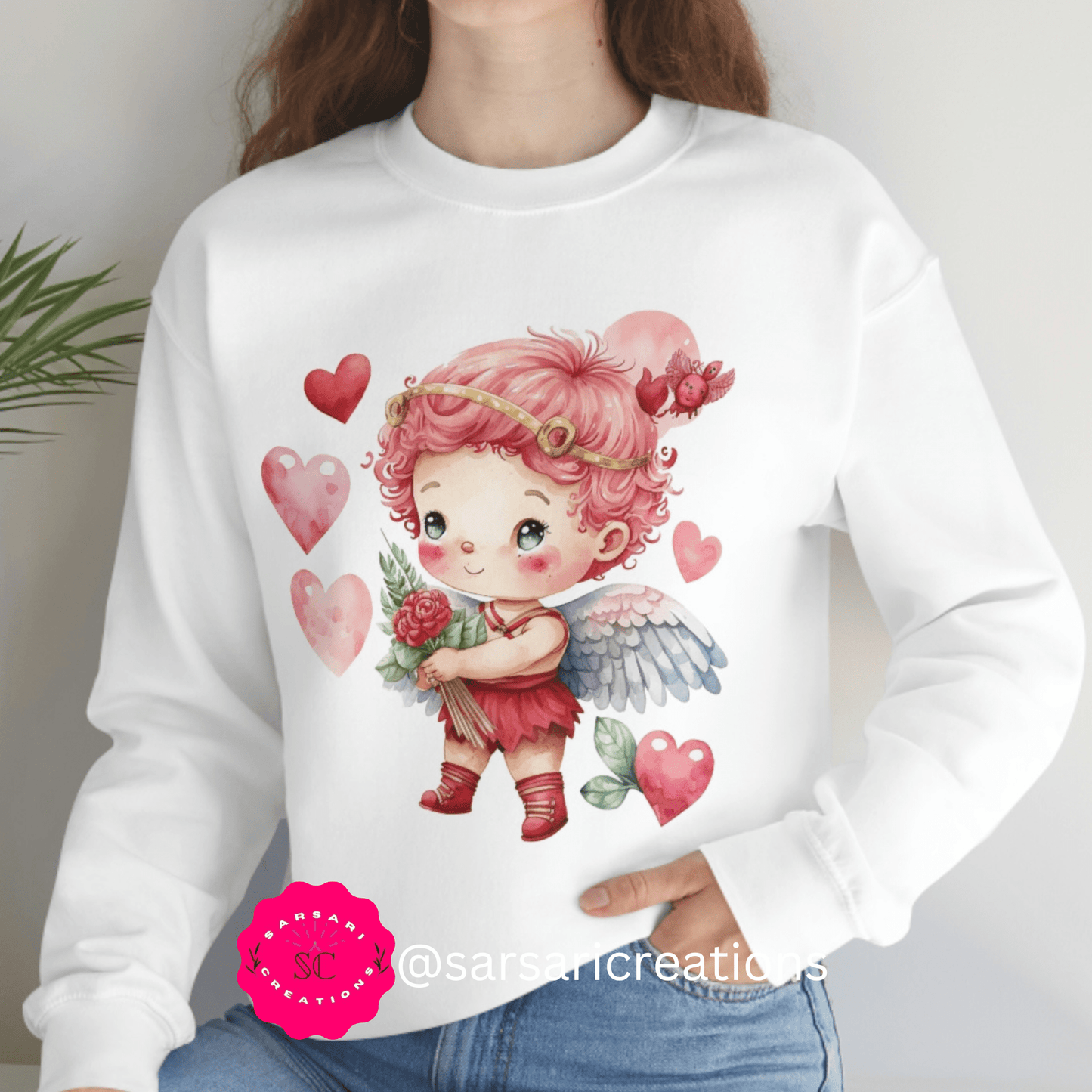 Cuter Than Cupid 2023 Unisex Valentine's Day Sweatshirt