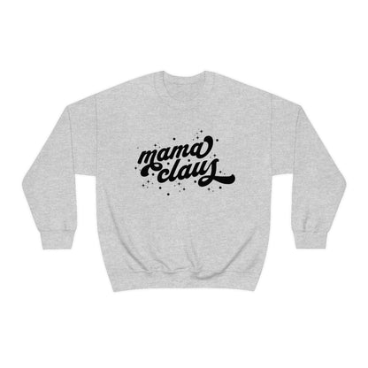 Christmas Things Mama Claus Sweatshirt, Crewneck Sweatshirt, Mummy Christmas Theme Sweater, Aesthetic Christmas Crewneck, Mom to Be, Gift for Mummy