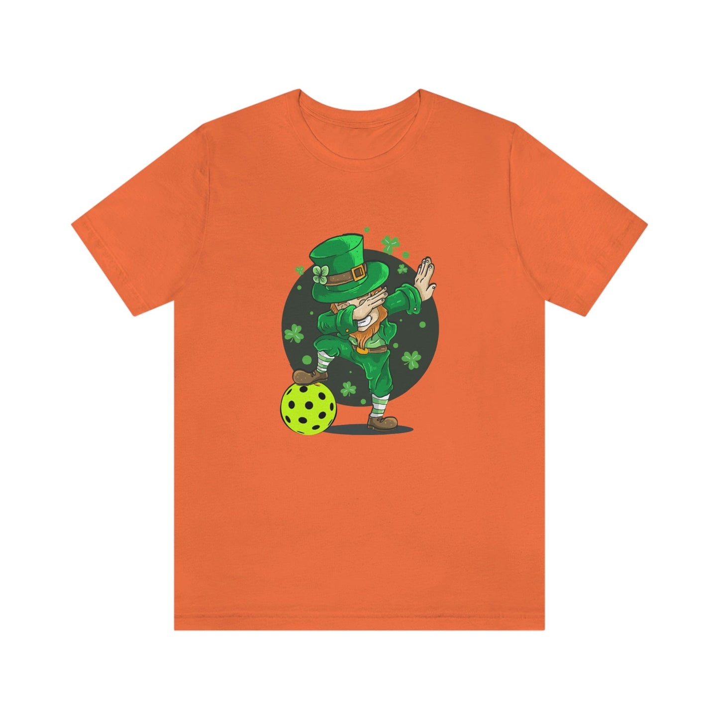 St. Patrick's Day 2023 Unisex Pickleball Dabbing Leprechaun Pickleball Malarkey T-Shirt