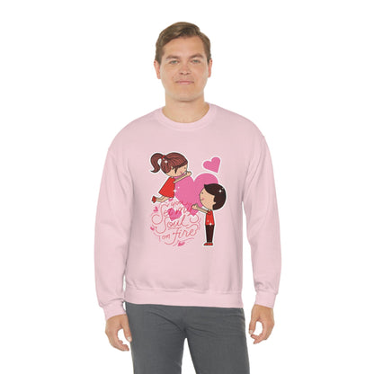 2023 Valentine's Day Sweatshirt: Hearts Beee Mine, Stay Cozy and in Love