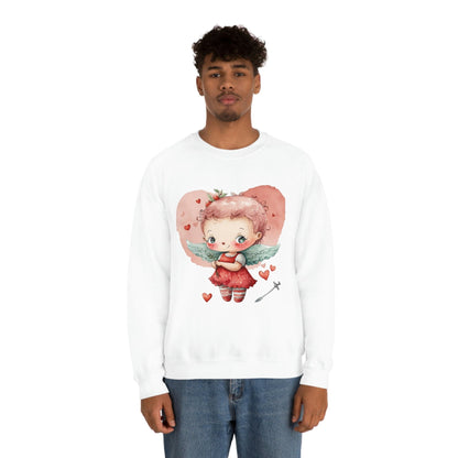 Cupid's Love Lodge Vacant 2023 Unisex Valentine's Day Sweatshirt