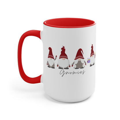 Christmas Gifts, Thanksgiving Gift, Christmas Mug, Gifts for Her, Holiday Gift 15 oz Two-Tone Coffee Mugs