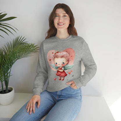 Cupid's Love Lodge Vacant 2023 Unisex Valentine's Day Sweatshirt