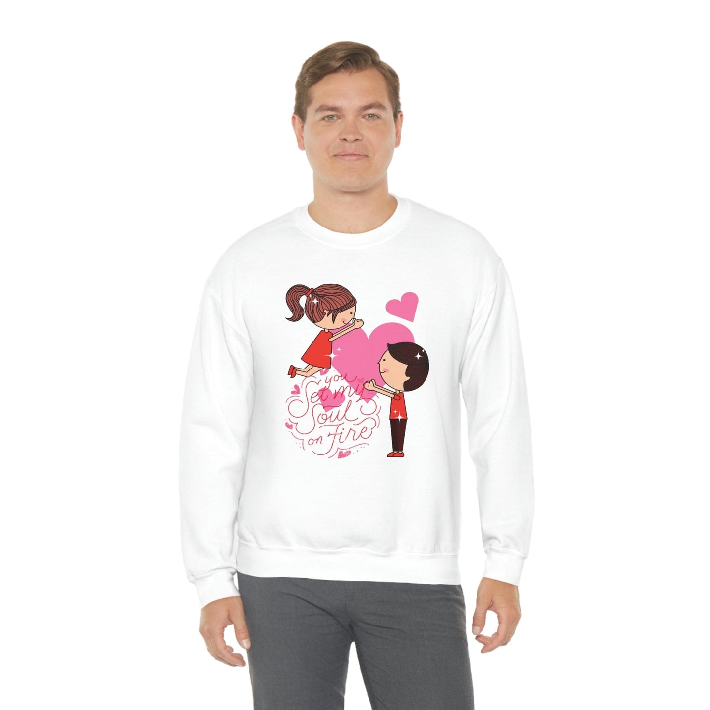 2023 Valentine's Day Sweatshirt: Hearts Beee Mine, Stay Cozy and in Love