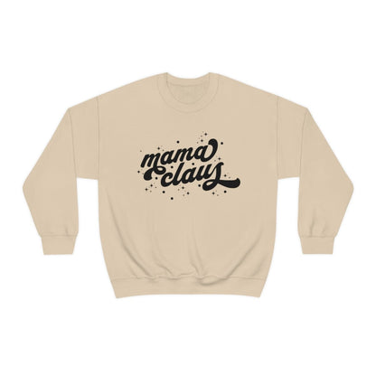 Christmas Things Mama Claus Sweatshirt, Crewneck Sweatshirt, Mummy Christmas Theme Sweater, Aesthetic Christmas Crewneck, Mom to Be, Gift for Mummy