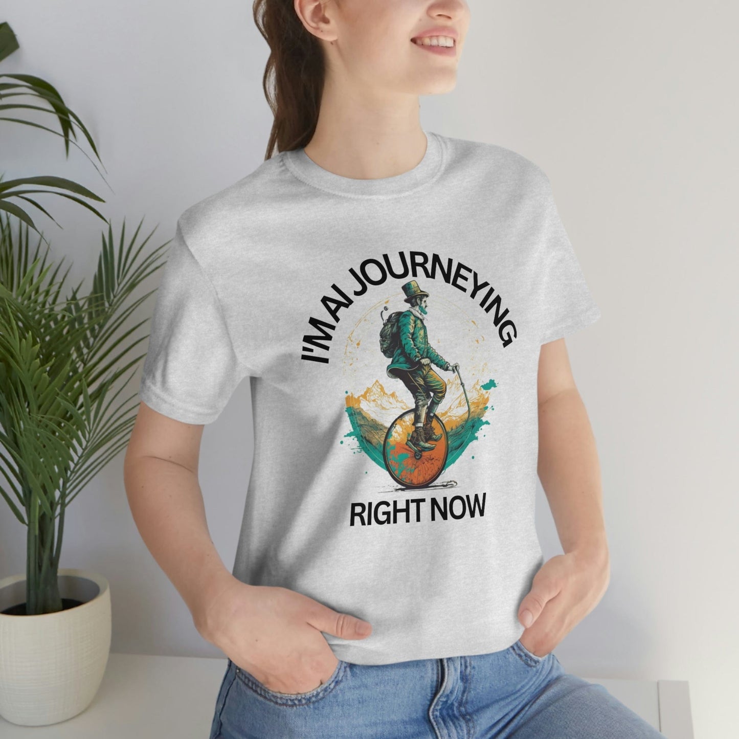 2023 Unisex I'm AI Journeying Right Now AI Smart Gift For Science Nerds T-Shirt