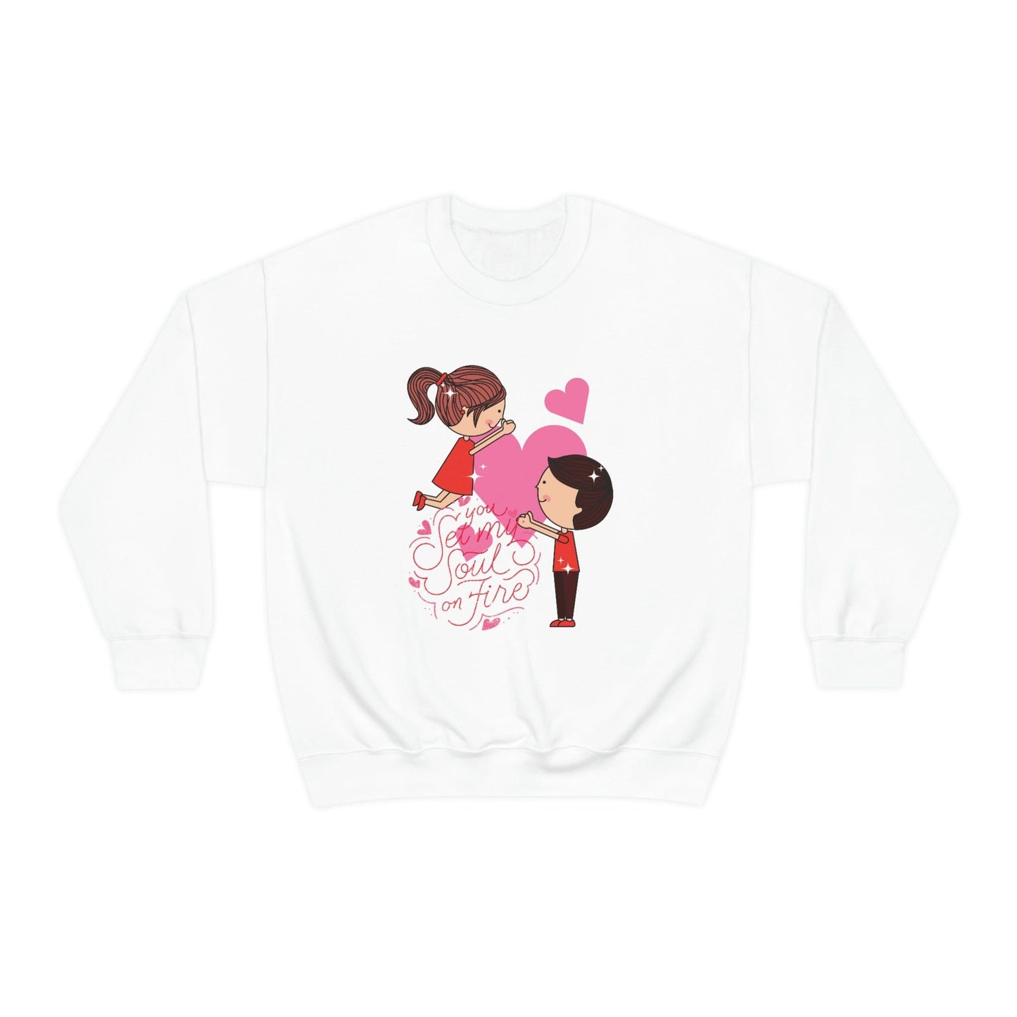 2023 Valentine's Day Sweatshirt: Hearts Beee Mine, Stay Cozy and in Love