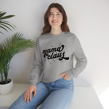 Christmas Things Mama Claus Sweatshirt, Crewneck Sweatshirt, Mummy Christmas Theme Sweater, Aesthetic Christmas Crewneck, Mom to Be, Gift for Mummy