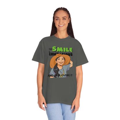 Your Smile Contacious And I'M Loving It T-Shirt For Men Boy