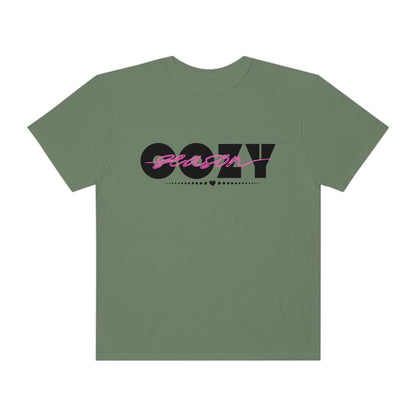 Men Cozy Season Shirt, Comfort Colors Shirt, Cozy Vibes T-Shirt, Fall Shirt, Thanksgiving Gift, Unisex Garment-Dyed T-shirt