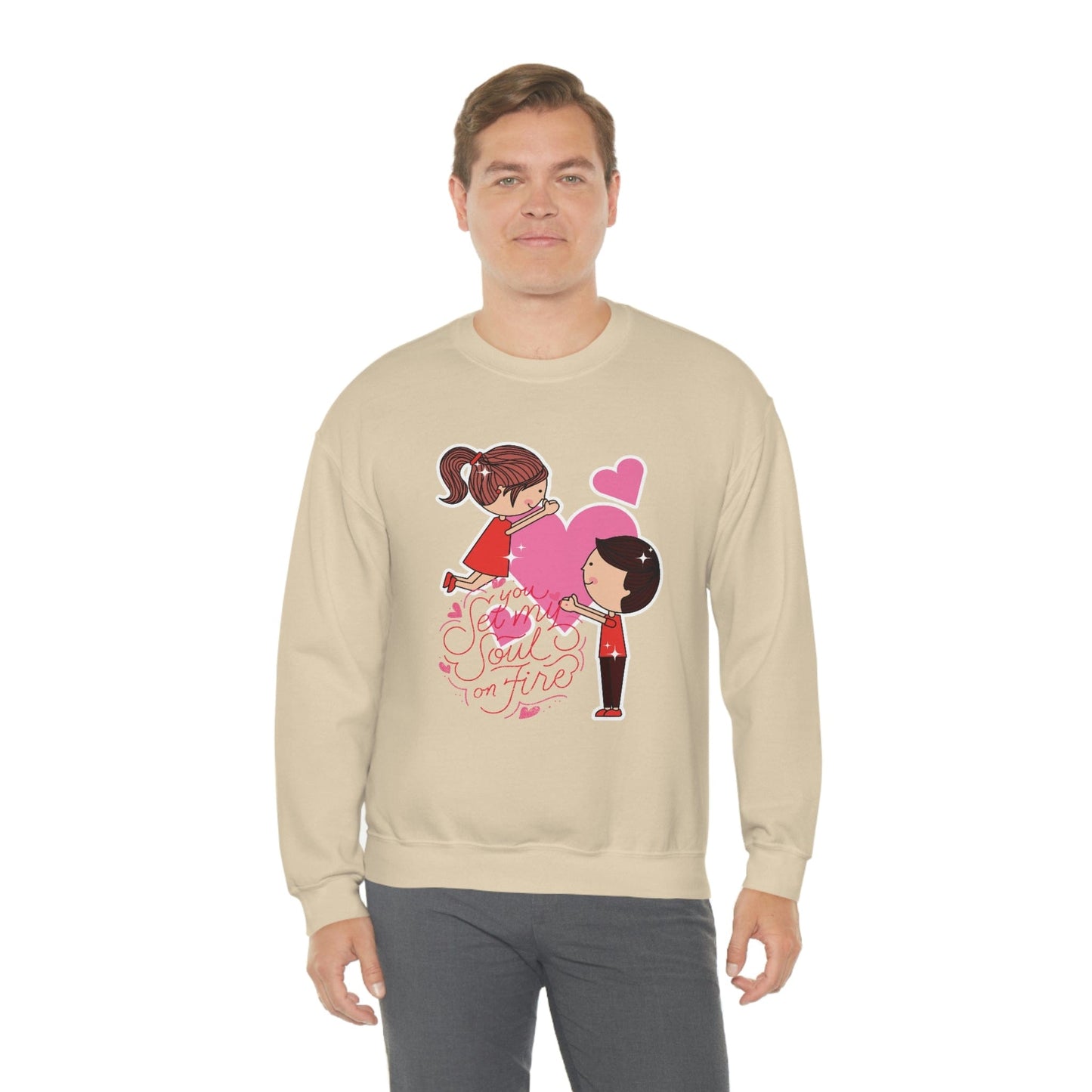 2023 Valentine's Day Sweatshirt: Hearts Beee Mine, Stay Cozy and in Love