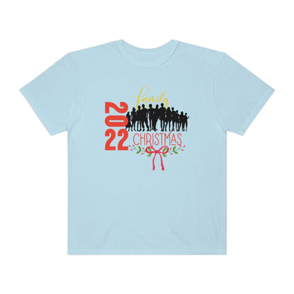 Family Christmas 2022 Comfort Colors, Christmas Santa Shirt, Christmas Family T-Shirt, Christmas Gift for Men, Unisex Garment-Dyed T-shirt