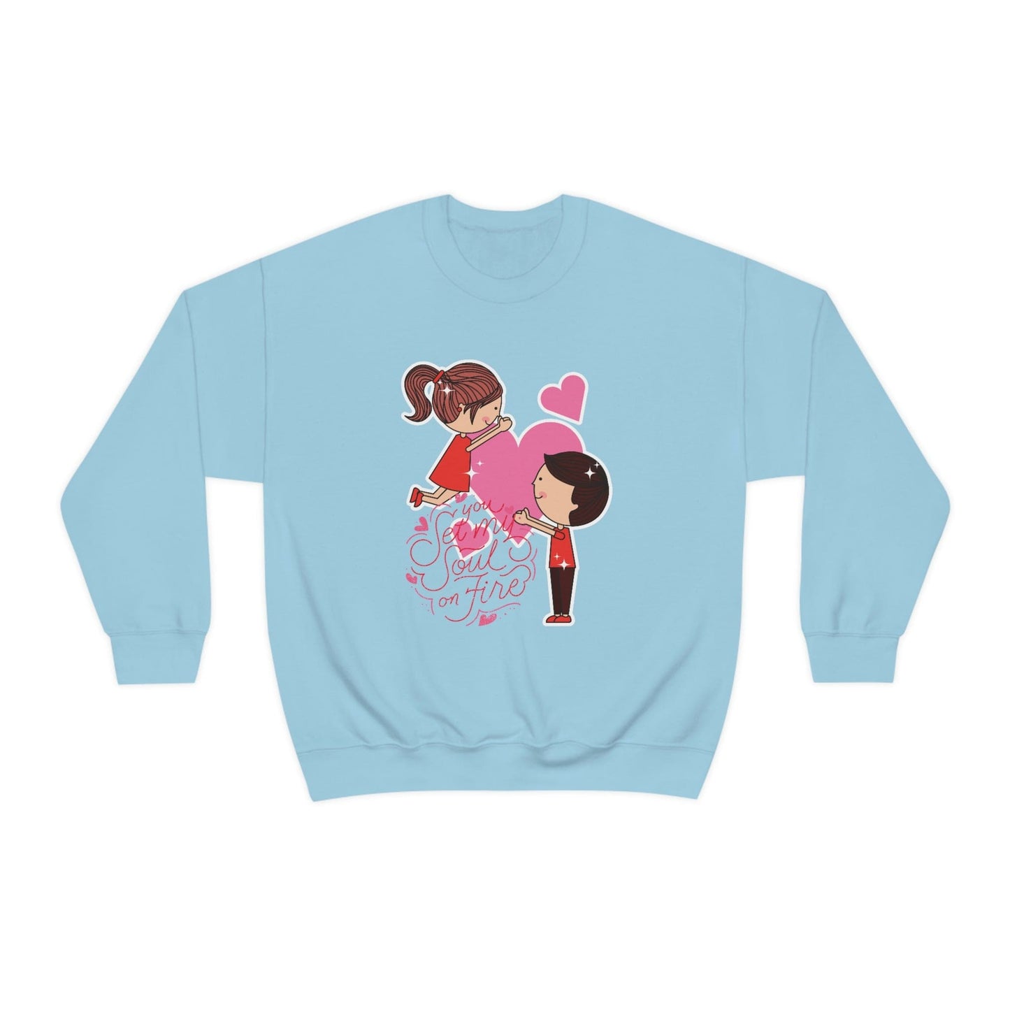 2023 Valentine's Day Sweatshirt: Hearts Beee Mine, Stay Cozy and in Love