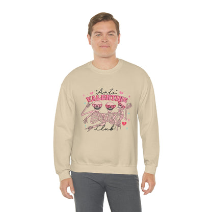 Shop the Anti-Valentine's Club with Skeleton Style 2023 Sweatshirt