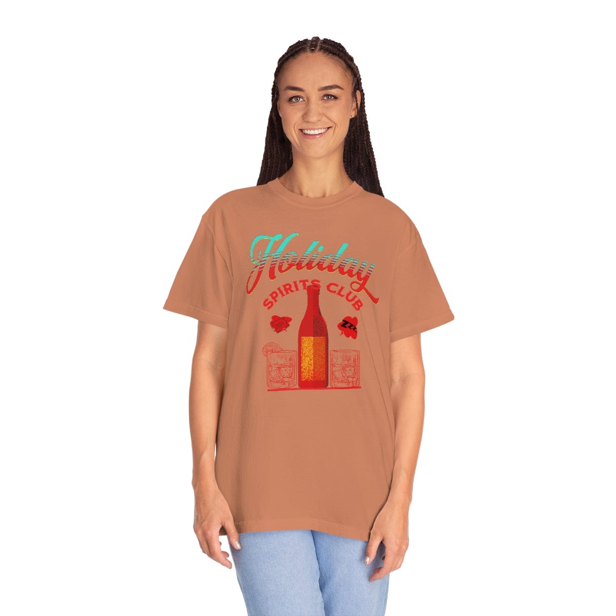 Holiday Spirits Club T-Shirt For Women Girl