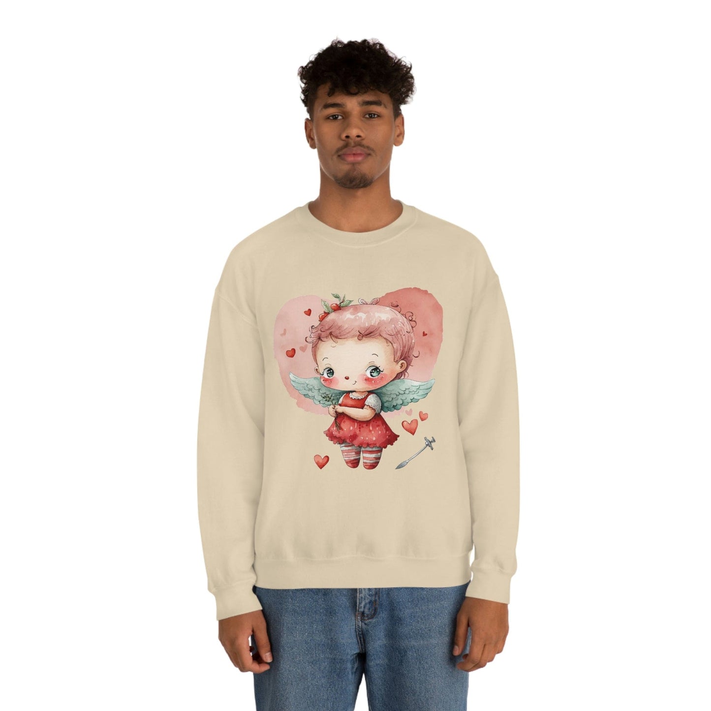 Cupid's Love Lodge Vacant 2023 Unisex Valentine's Day Sweatshirt