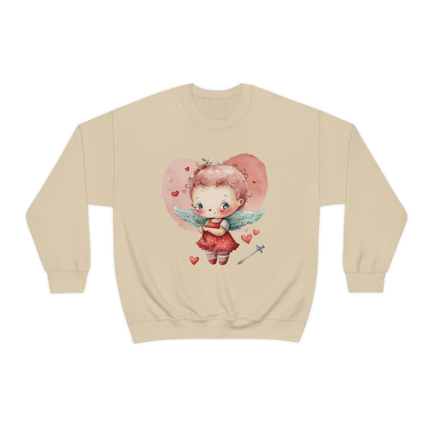 Cupid's Love Lodge Vacant 2023 Unisex Valentine's Day Sweatshirt