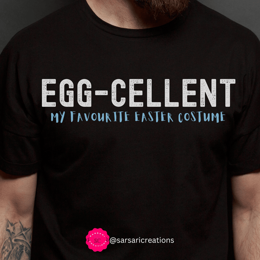 2023 Unisex Egg-cellent Excavator Easter Costume Funny Premium Easter Easter Day T-Shirt